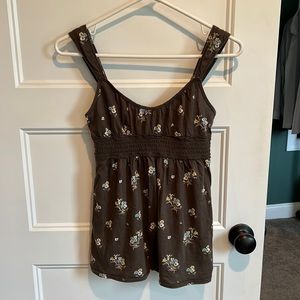 Abercrombie kids babydoll top y2k vintage